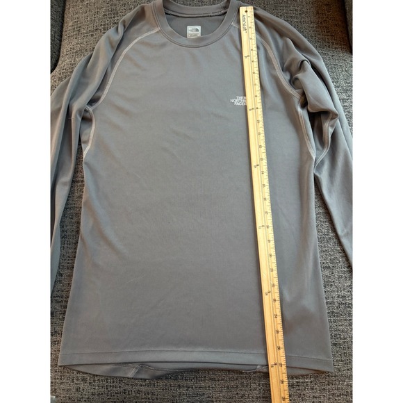 The North Face‎ Flight Series Mens Long Sleeve Shirt M/M Gray Polyester Blend - Picture 4 of 7